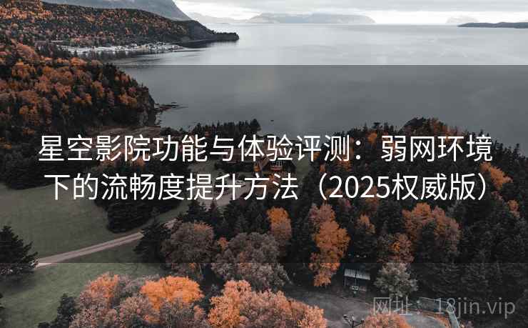 星空影院功能与体验评测：弱网环境下的流畅度提升方法（2025权威版）