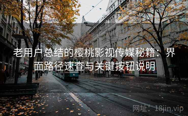 老用户总结的樱桃影视传媒秘籍:界面路径速查与关键按钮说明 老用户总结的樱桃影视传媒秘籍:界面路径速查与关键按钮说明
