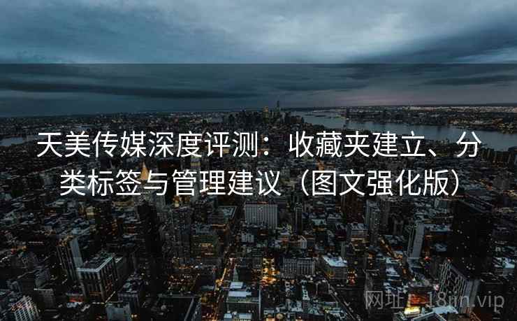 天美传媒深度评测：收藏夹建立、分类标签与管理建议（图文强化版）