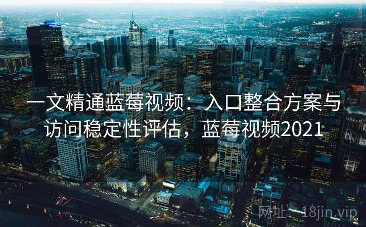 一文精通蓝莓视频：入口整合方案与访问稳定性评估，蓝莓视频2021